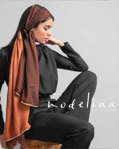 شال حریر دولایه