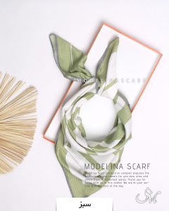 BABY SCARF نخی بهاره مدلینا سبز