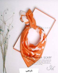 BABY SCARF نخی بهاره مدلینا نارنجی