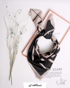 BABY SCARF نخی بهاره مدلینا نسکافه ای