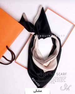BABY SCARF نخی بهاره مدلینا 1243 مشکی
