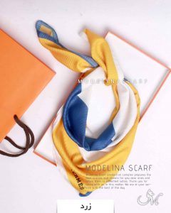 BABY SCARF نخی بهاره مدلینا 1243 زرد
