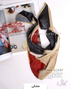 BABY SCARF نخی بهاره مدلینا 1244 مشکی