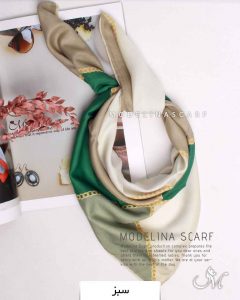 BABY SCARF نخی بهاره مدلینا 1244 سبز
