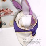 BABY SCARF نخی بهاره مدلینا 1244 بنفش