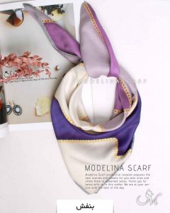 BABY SCARF نخی بهاره مدلینا 1244 بنفش