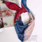 BABY SCARF نخی بهاره مدلینا 1244 آبی