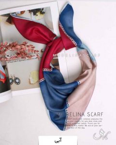 BABY SCARF نخی بهاره مدلینا 1244 آبی