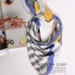 BABY SCARF نخی بهاره مدلینا 1245 بنفش