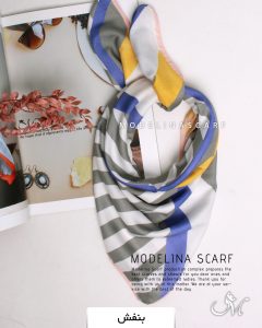 BABY SCARF نخی بهاره مدلینا 1245 بنفش