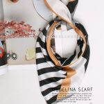 BABY SCARF نخی بهاره مدلینا 1245 مشکی