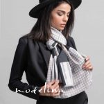 شال نخی تک طرح مدلینا