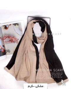 شال اسلپ بهاره مشکی-کرم