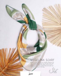 BABY SCARF نخی بهاره مدلینا 1246 سبز