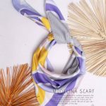 BABY SCARF نخی بهاره مدلینا 1246 بنفش