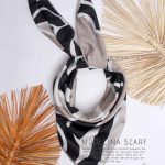 BABY SCARF نخی بهاره مدلینا 1246 مشکی