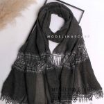 شال نخی بهاره مدلینا 1262 طوسی