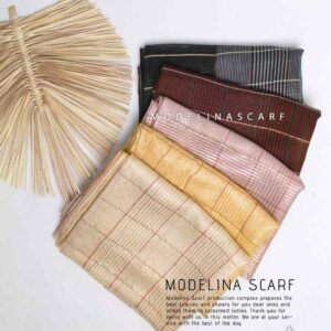 شال حریر ابریشم وارداتی مدلینا 1265