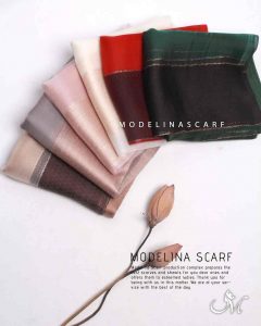 شال حریر ابریشم وارداتی مدلینا