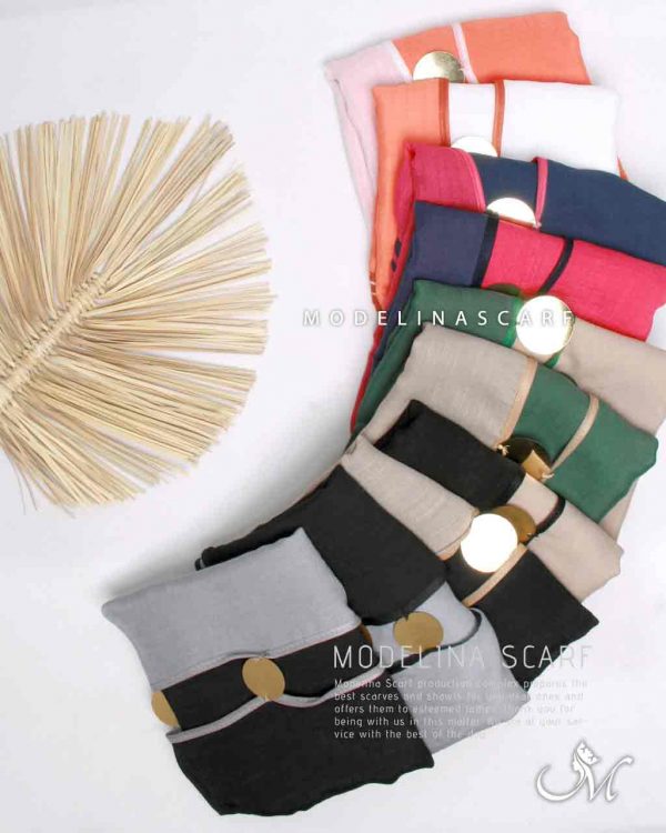 شال نخی سکه ای مدلینا