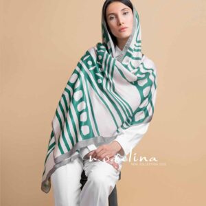 شال نخی بهاره تک طرح