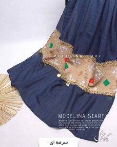 شال اسلپ هندی سرمه ای