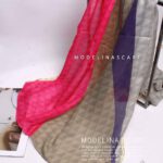 شال نخی بهاره مدلینا 1309 سرخابی