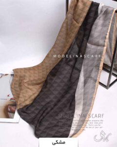 شال نخی بهاره مدلینا 1309 مشکی