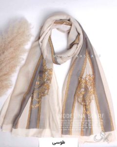 شال نخی طرح ورساچه طوسی