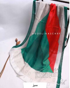 شال نخی بهاره مدلینا 1311 سبز