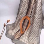شال نخی طرح گوچی کرم