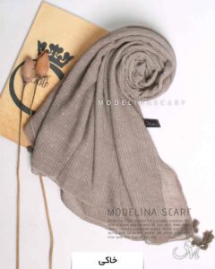 شال پلیسه دونه برفی خاکی