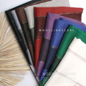 شال ابریشم (وارداتی) مدلینا 1320