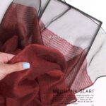 شال ابریشم (وارداتی) مدلینا زرشکی