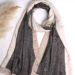 شال نخی بهاره مدلینا 1332 طوسی