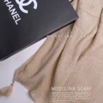 شال نخی پلیسه 10501 کرم