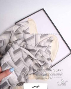 شال نخی تابستانه مدلینا 1362 طوسی