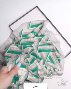 شال نخی تابستانه مدلینا 1362 سبز