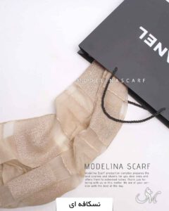 شال حریرابریشم (وارداتی)1373 نسکافه ای