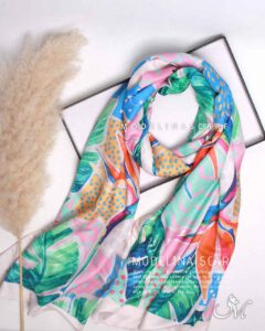 شال نخی تک طرح تابستانه