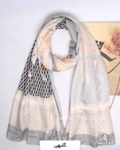 شال نخی تابستانه مدلینا 1353 گلبهی