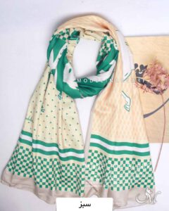 شال نخی تابستانه مدلینا 1353 سبز