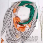 روسری نخی تابستانه مدلینا 1391 سبز