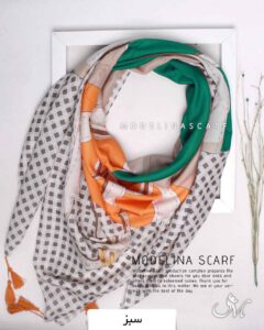 روسری نخی تابستانه مدلینا 1391 سبز