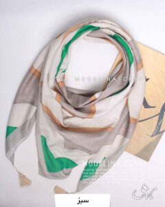 روسری نخی تابستانه مدلینا 1392 سبز