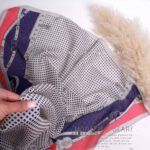 شال نخی تابستانه(وارداتی) سرمه ای