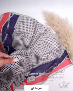 شال نخی تابستانه(وارداتی) سرمه ای