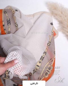 شال نخی تابستانه(وارداتی) نارنجی