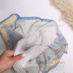 شال نخی تابستانه(وارداتی) آبی