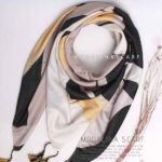 روسری نخی تابستانه 1405 مشکی